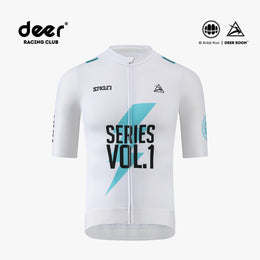 SAKUN x DEER cycling jersey — product photograph
