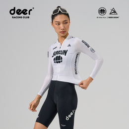 SAKUN x DEER cycling jersey — product photograph