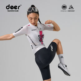 SAKUN x DEER cycling jersey — product photograph