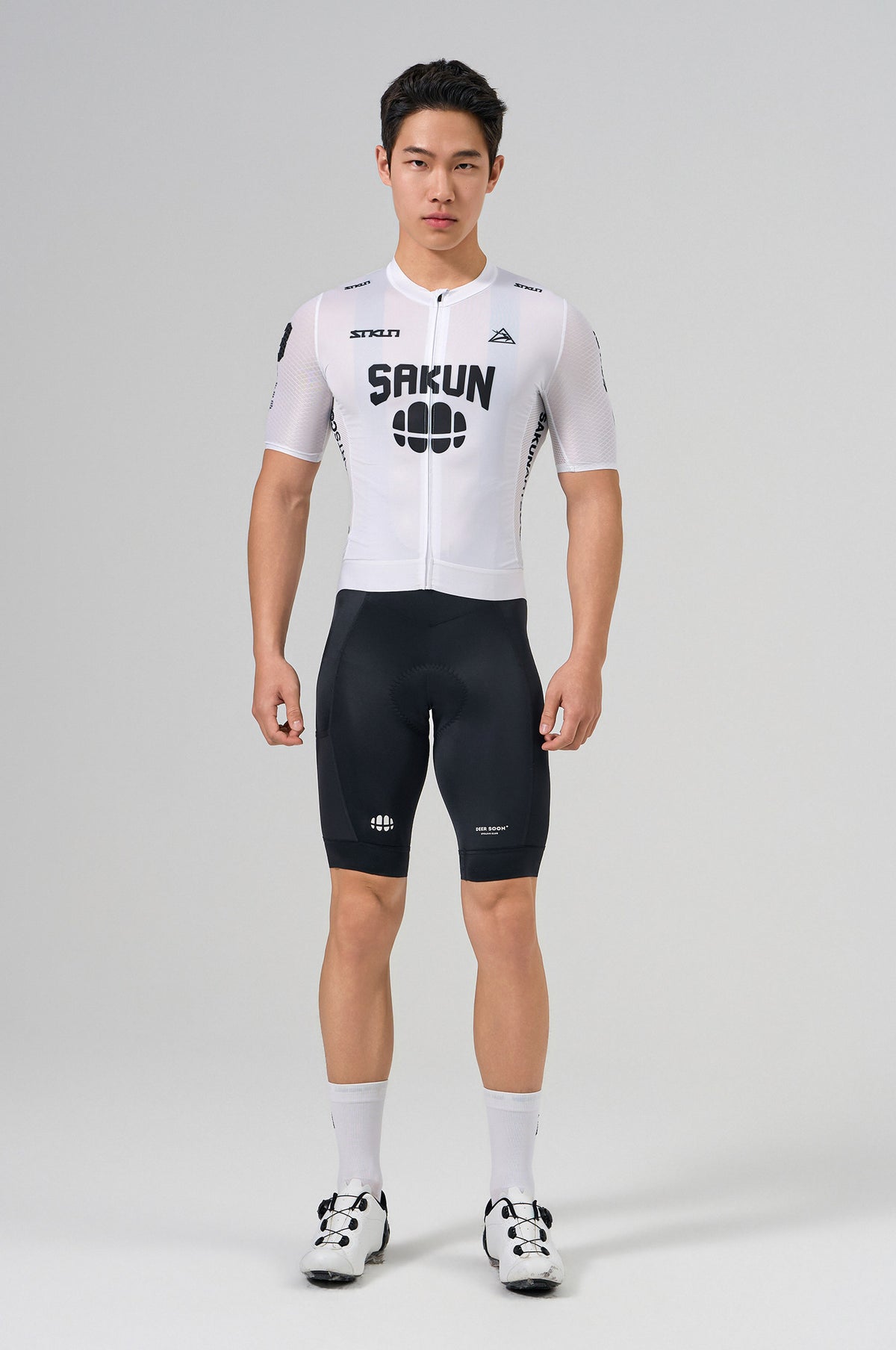 SAKUN x DEER cycling jersey — product photograph