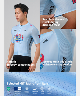 SAKUN x DEER cycling jersey — English product detail