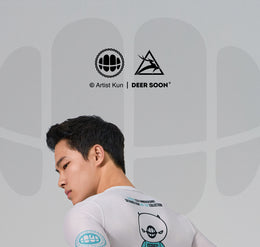 SAKUN x DEER cycling jersey — product photograph