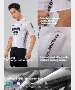 SAKUN x DEER cycling jersey — English product detail