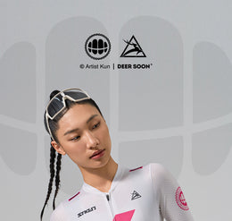 SAKUN x DEER cycling jersey — product photograph