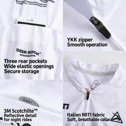 SAKUN x DEER cycling jersey — English product detail