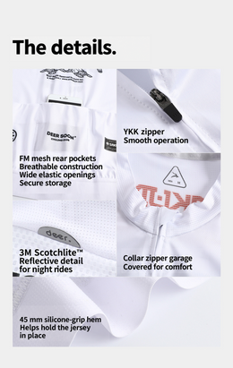 SAKUN x DEER cycling jersey — English product detail