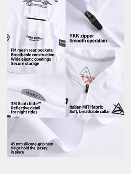 SAKUN x DEER cycling jersey — English product detail