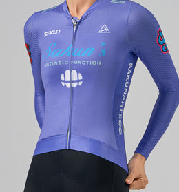 SAKUN x DEER cycling jersey — product photograph