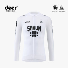 SAKUN x DEER cycling jersey — product photograph