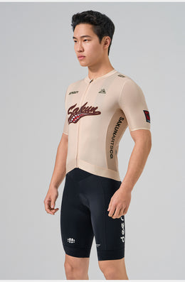 SAKUN x DEER cycling jersey — product photograph