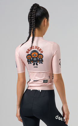 SAKUN x DEER cycling jersey — product photograph