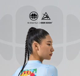 SAKUN x DEER cycling jersey — product photograph