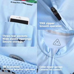 SAKUN x DEER cycling jersey — English product detail