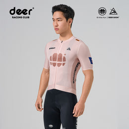 SAKUN x DEER cycling jersey — product photograph
