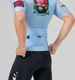 SAKUN x DEER cycling jersey — product photograph