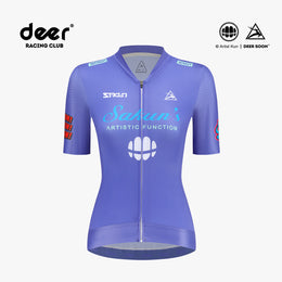 SAKUN x DEER cycling jersey — product photograph