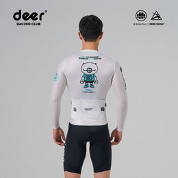 SAKUN x DEER cycling jersey — product photograph