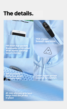 SAKUN x DEER cycling jersey — English product detail