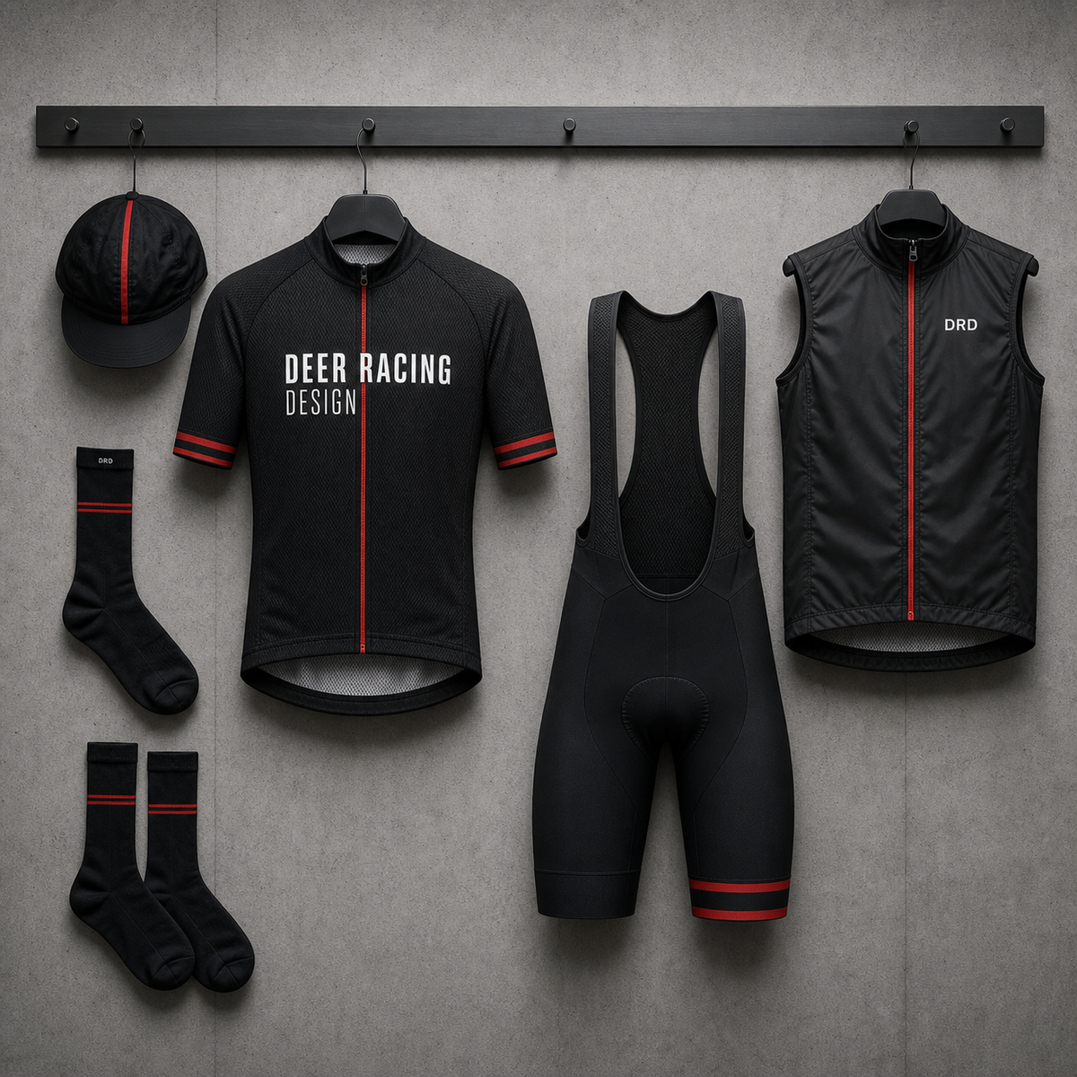 DEER RACING DESIGN custom team kit program industrial hero