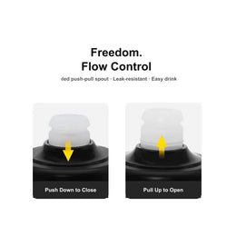 620 mL Dust-Cover Cycling Water Bottle with Detachable Spout — thumbnail 3 of 29