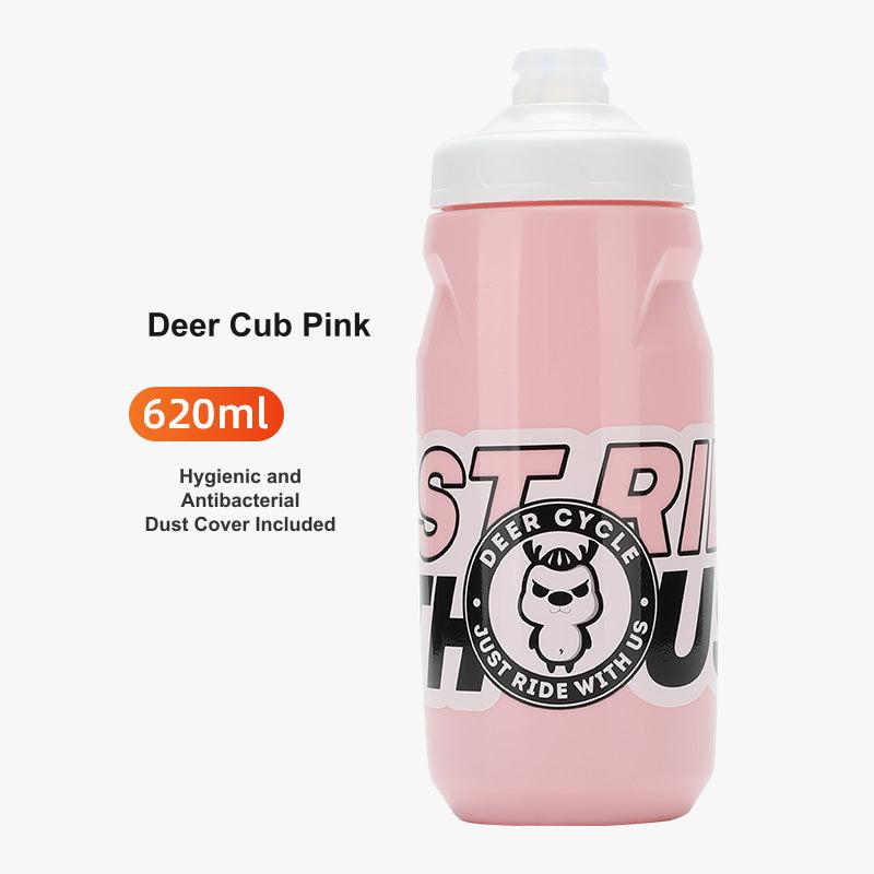 620 mL Dust-Cover Cycling Water Bottle with Detachable Spout — product story image 09 of 29