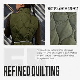 Women's Aerogel-Insulated Road Cycling Vest with Fleece Collar — thumbnail 4 of 30
