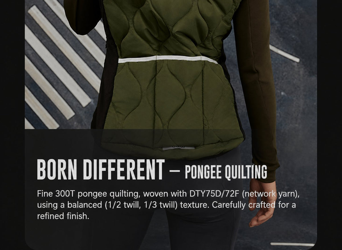 Women's Aerogel-Insulated Road Cycling Vest with Fleece Collar — product story image 15 of 30