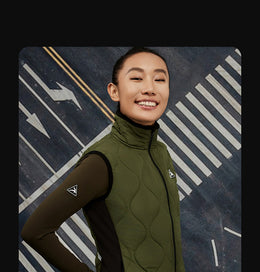 Women's Aerogel-Insulated Road Cycling Vest with Fleece Collar — thumbnail 16 of 30