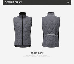 Women's Aerogel-Insulated Road Cycling Vest with Fleece Collar — thumbnail 29 of 30