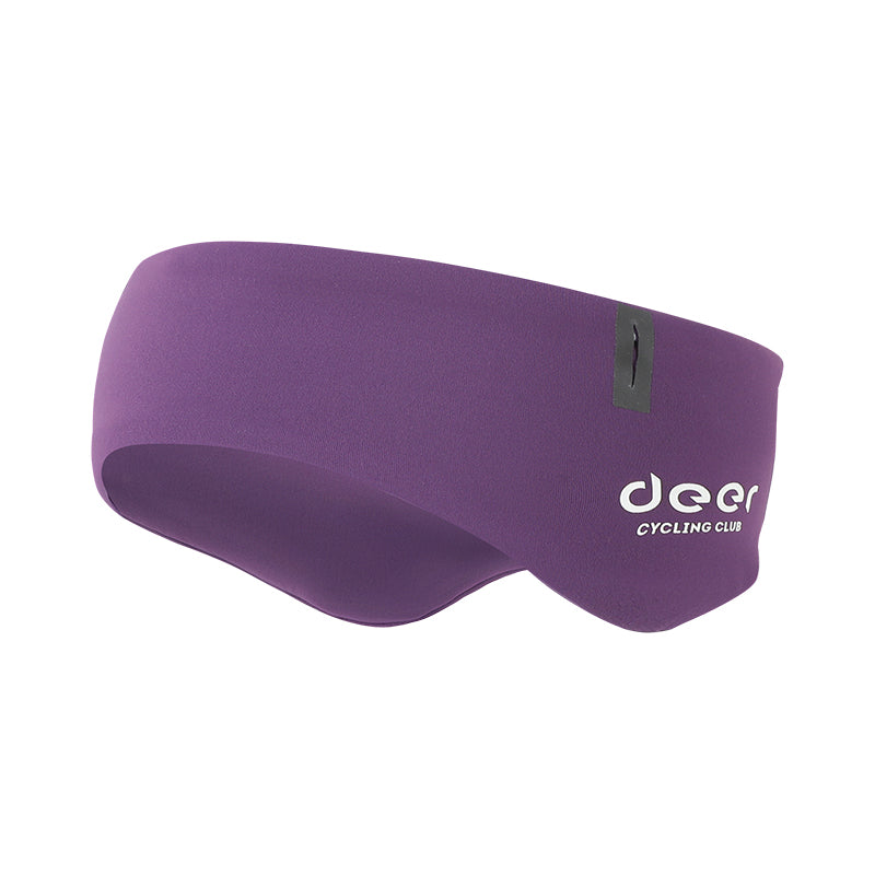 Thermal Ear-Warming Cycling Headband with Eyewear Port — product story image 05 of 22