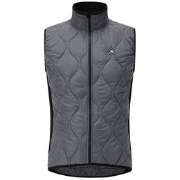 Men's Aerogel-Insulated Road Cycling Vest with Fleece Collar — thumbnail 5 of 29