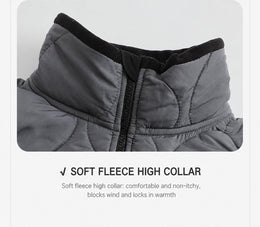 Men's Aerogel-Insulated Road Cycling Vest with Fleece Collar — thumbnail 24 of 29