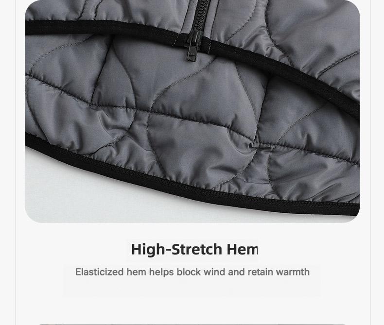 Men's Aerogel-Insulated Road Cycling Vest with Fleece Collar — product story image 25 of 29
