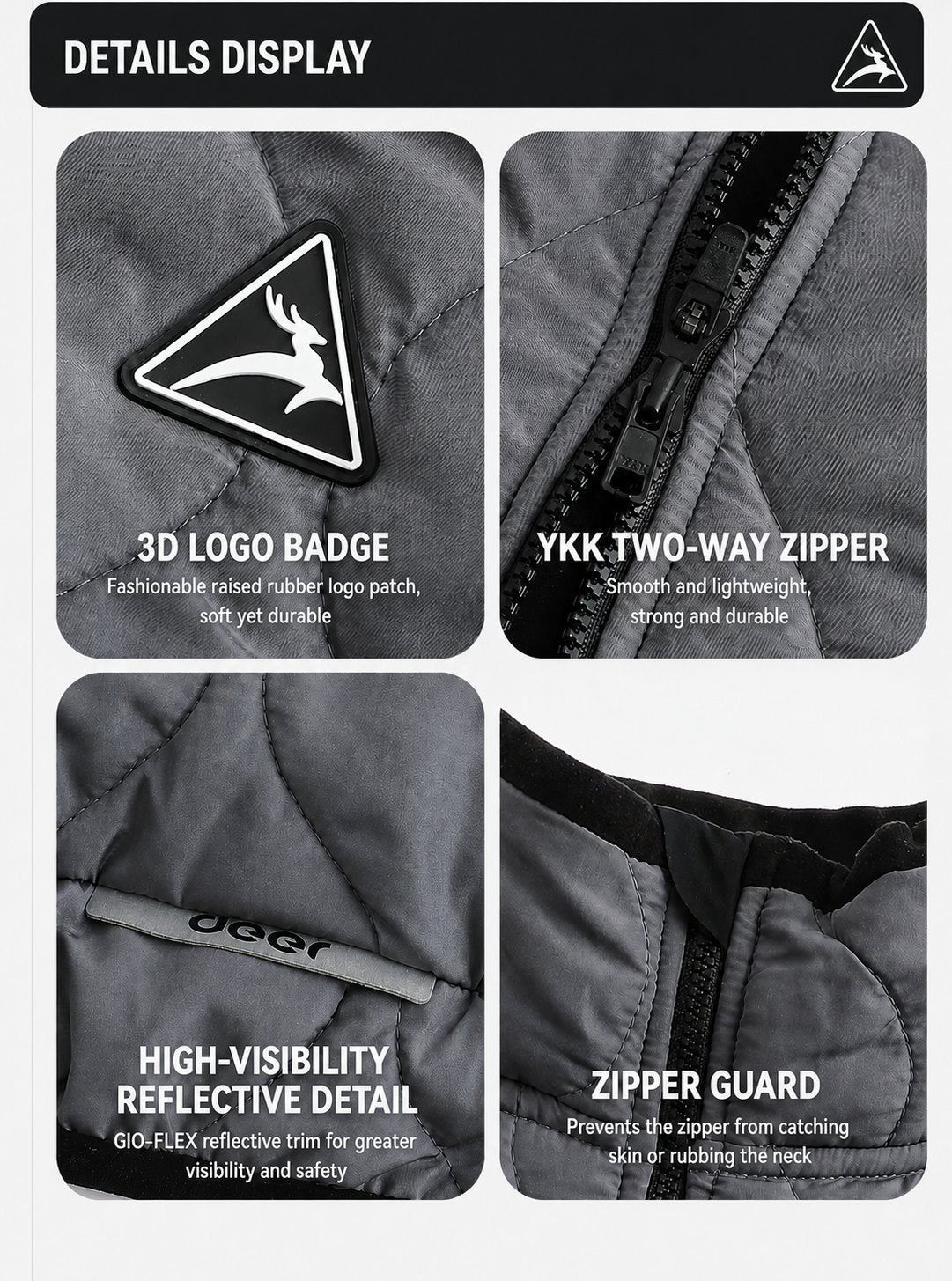 Men's Aerogel-Insulated Road Cycling Vest with Fleece Collar — product story image 27 of 29
