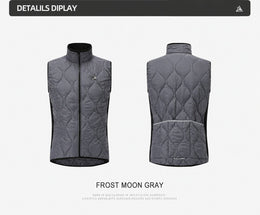 Men's Aerogel-Insulated Road Cycling Vest with Fleece Collar — thumbnail 28 of 29