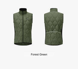 Men's Aerogel-Insulated Road Cycling Vest with Fleece Collar — thumbnail 29 of 29