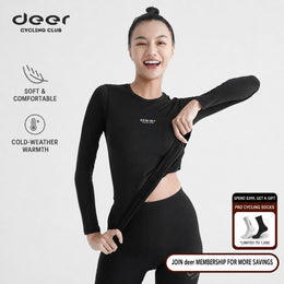 Women's Aerogel-Blend Thermal Cycling Base Layer — thumbnail 1 of 31