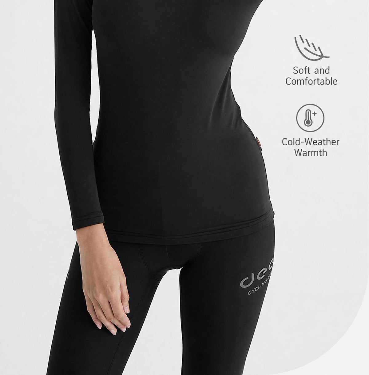 Women's Aerogel-Blend Thermal Cycling Base Layer — product story image 13 of 31