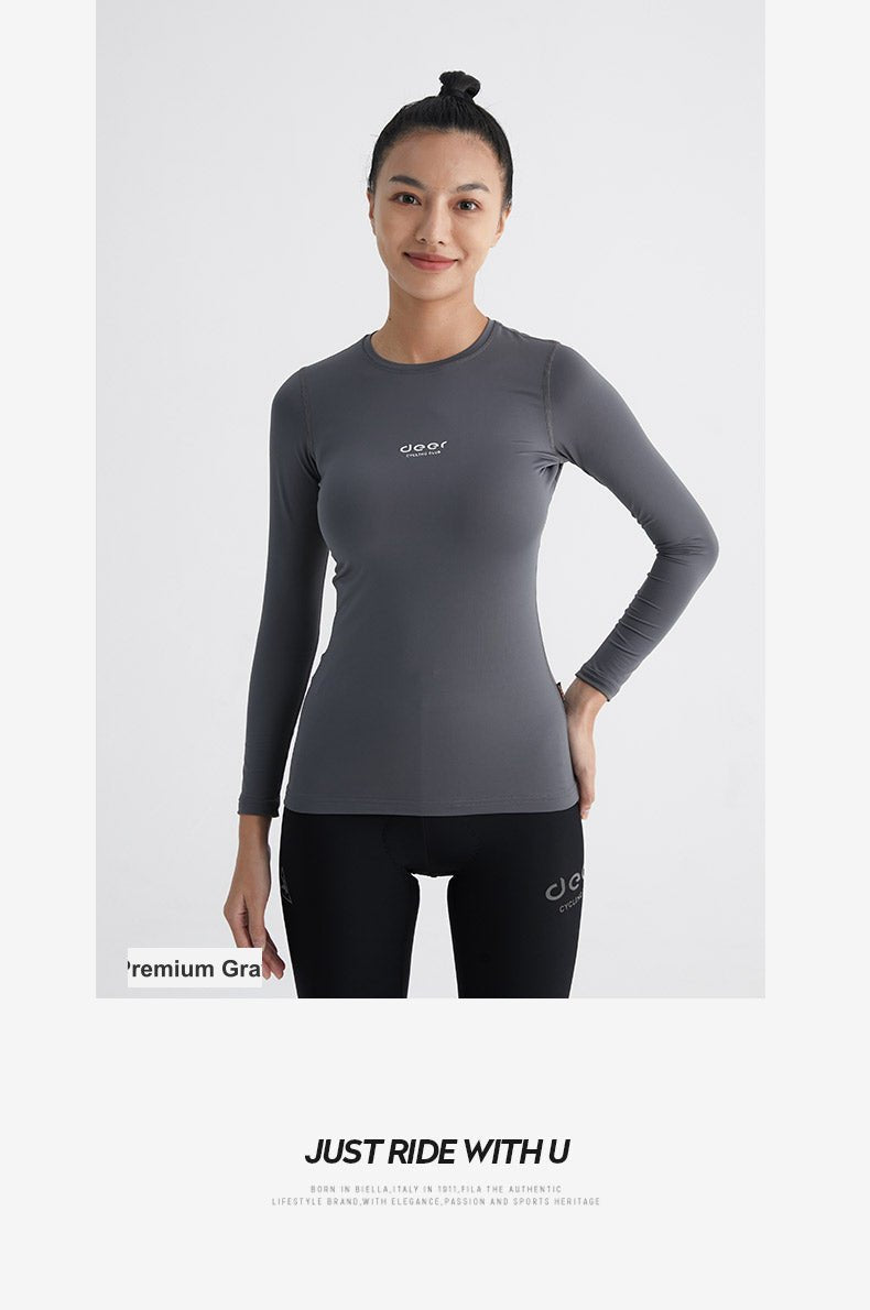 Women's Aerogel-Blend Thermal Cycling Base Layer — product story image 27 of 31