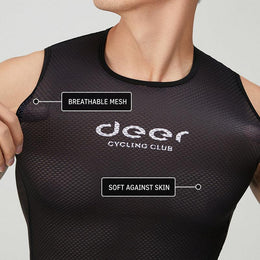 Men's Moisture-Wicking Mesh Cycling Base Layer — thumbnail 4 of 30