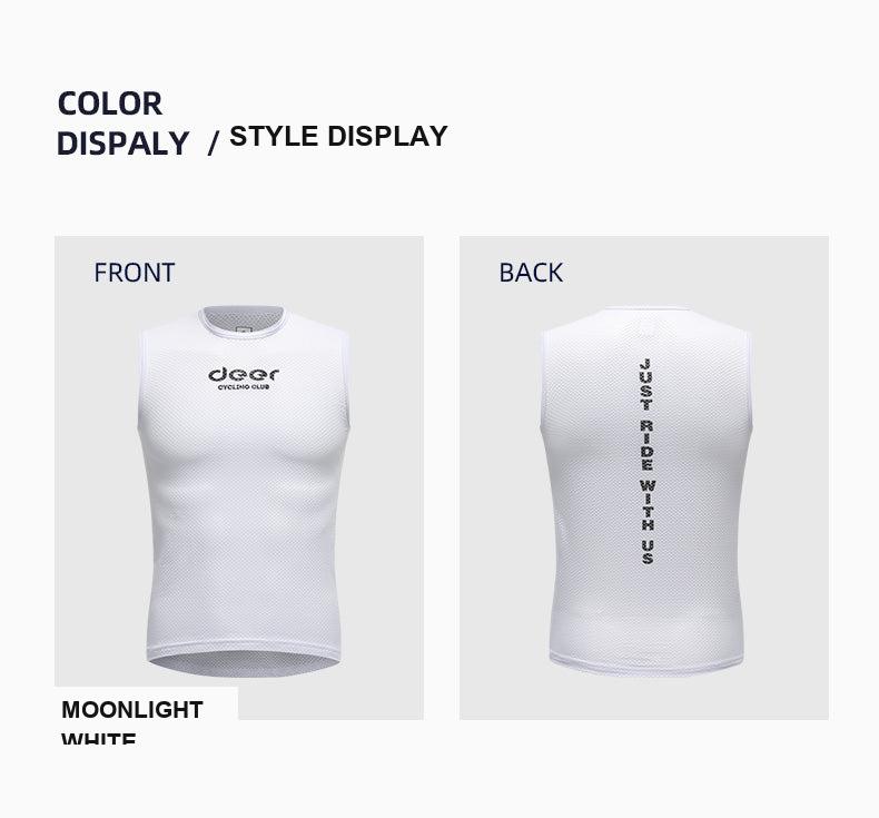Men's Moisture-Wicking Mesh Cycling Base Layer — product story image 11 of 30