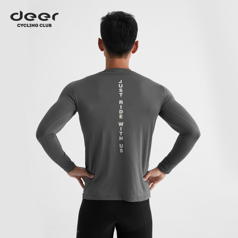Men's Aerogel-Blend Thermal Cycling Base Layer — product story image 02 of 29