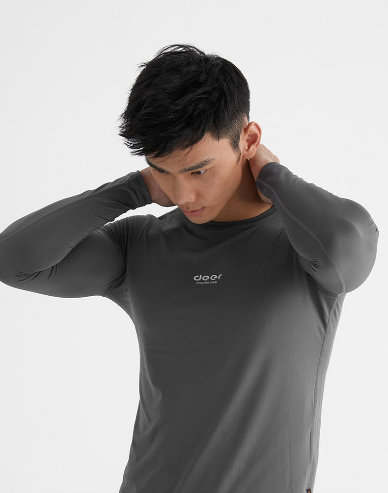 Men's Aerogel-Blend Thermal Cycling Base Layer — product story image 13 of 29
