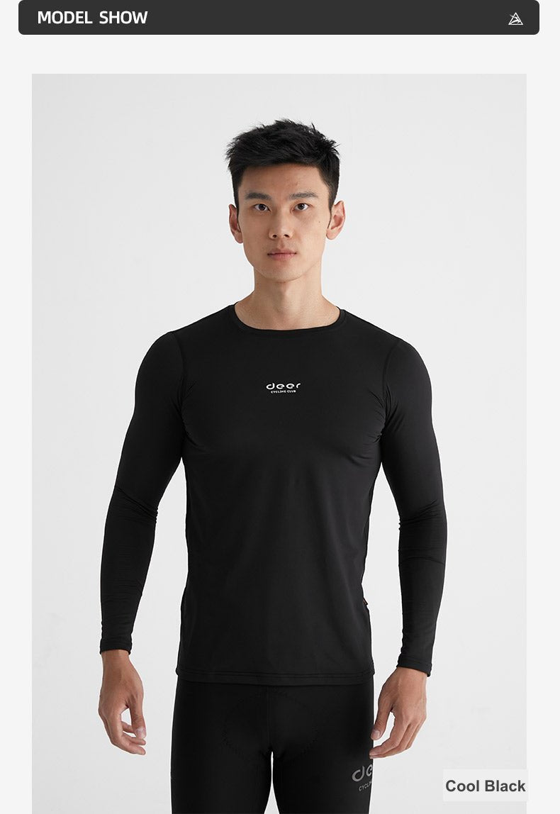 Men's Aerogel-Blend Thermal Cycling Base Layer — product story image 22 of 29