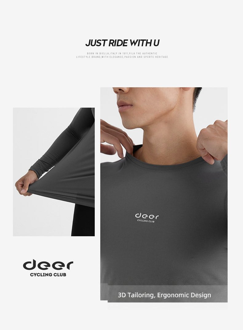 Men's Aerogel-Blend Thermal Cycling Base Layer — product story image 26 of 29