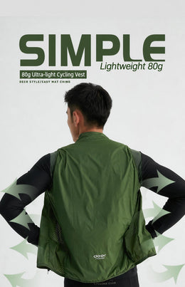 Men's Windproof Ventilated Road Cycling Vest — thumbnail 8 of 37