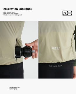 Men's Windproof Ventilated Road Cycling Vest — thumbnail 30 of 37