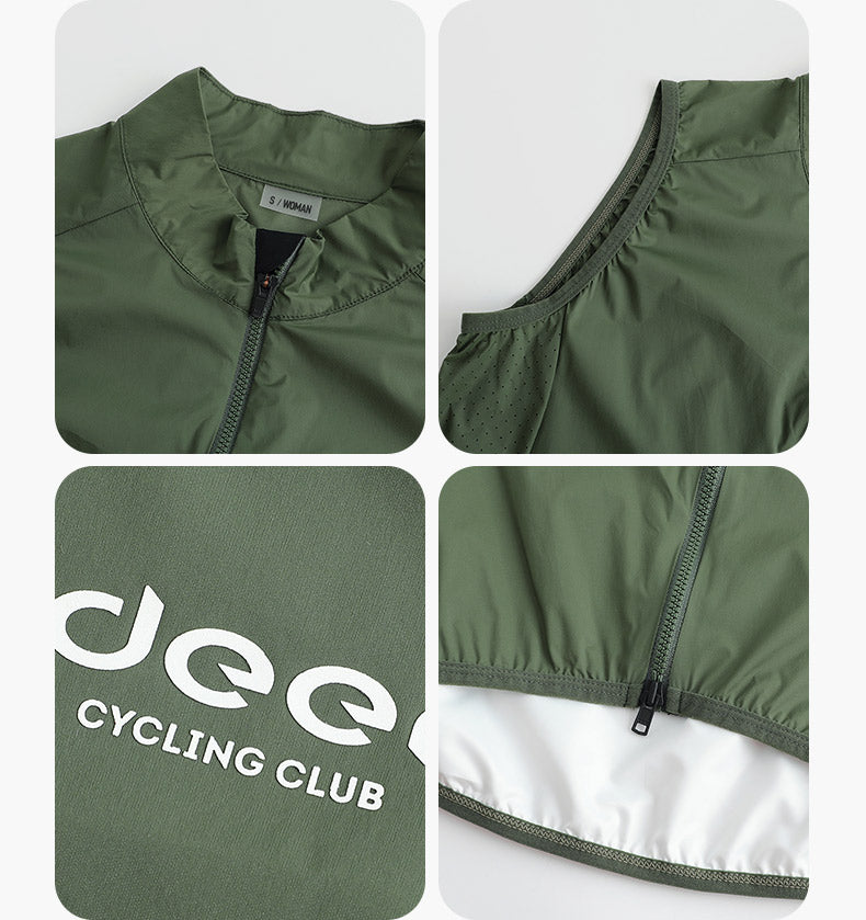 Men's Windproof Ventilated Road Cycling Vest — product story image 34 of 37