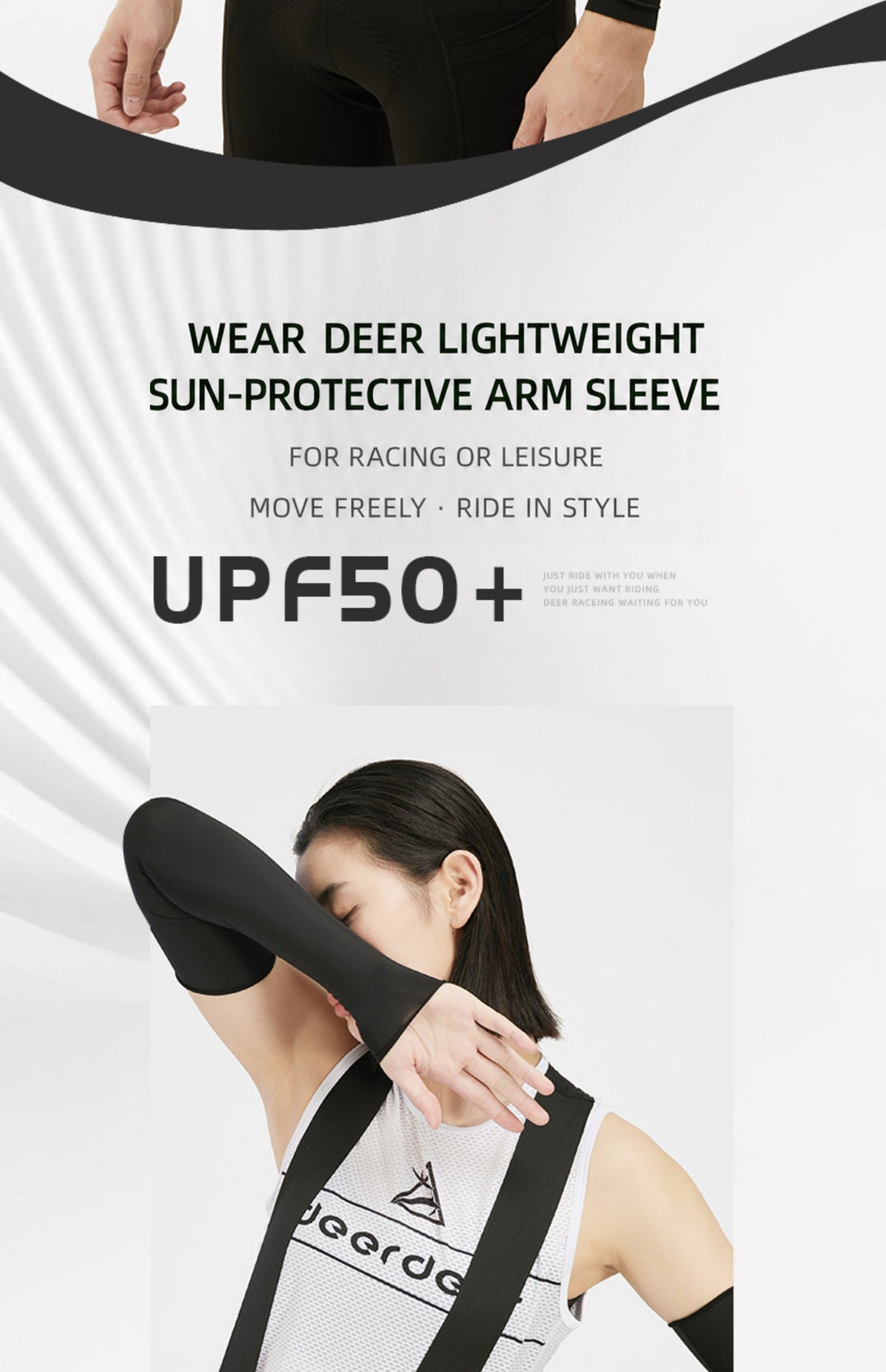 Seamless Quick-Dry Summer Cycling Arm Sleeves — product story image 12 of 27