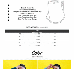 16-Style Seamless Stretch Cycling Face Cover — thumbnail 30 of 36